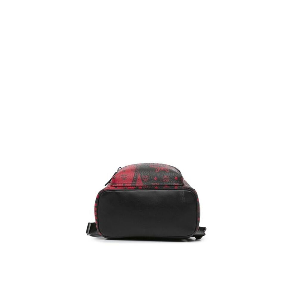 Pre Loved MCM Baroque Stark Backpack Women Red - Picture 5 of 8